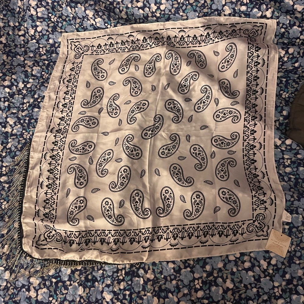 Altar’d State Silky Rhinestone Bandana